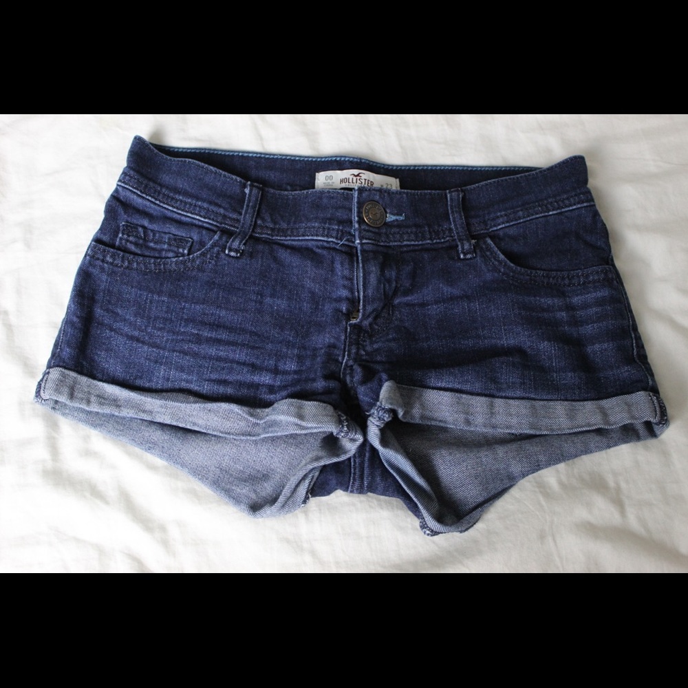 Hollister jean shorts